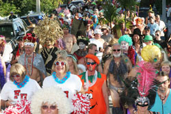 The Fantasy Fest Masquerade March 2004 photo - Duval Street, Key West